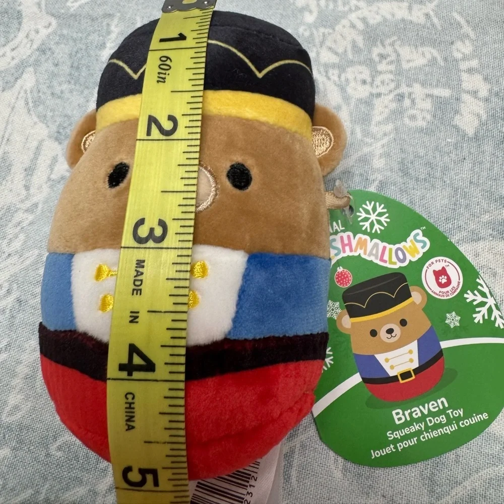 Squishmallows Braven dog toy